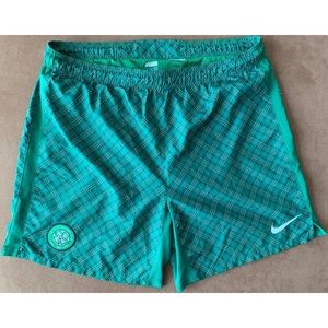 Vintage Nike Soccer Shorts 7” Celtic Football Club 1888